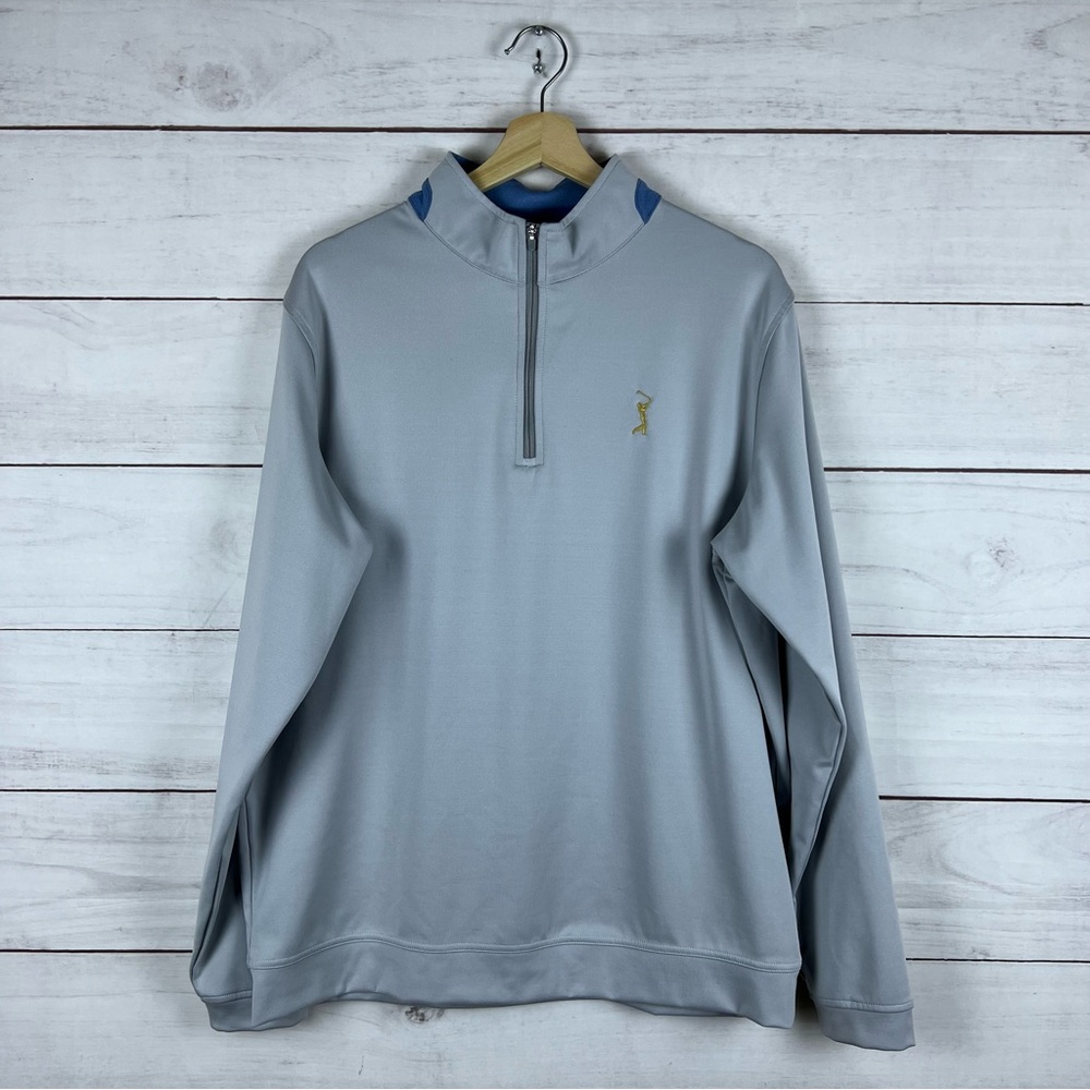 Peter Millar The Players 1/4 Zip Golf Pullover Large